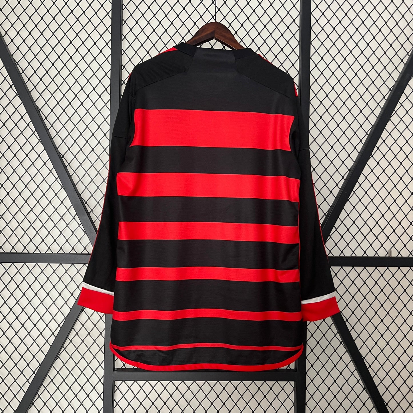 Camisa flamengo Titular 24/25 - Versão Torcedor Manga Comprida