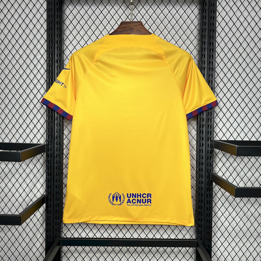 Camisa Barcelona Amarela 24/25 - Versão Torcedor