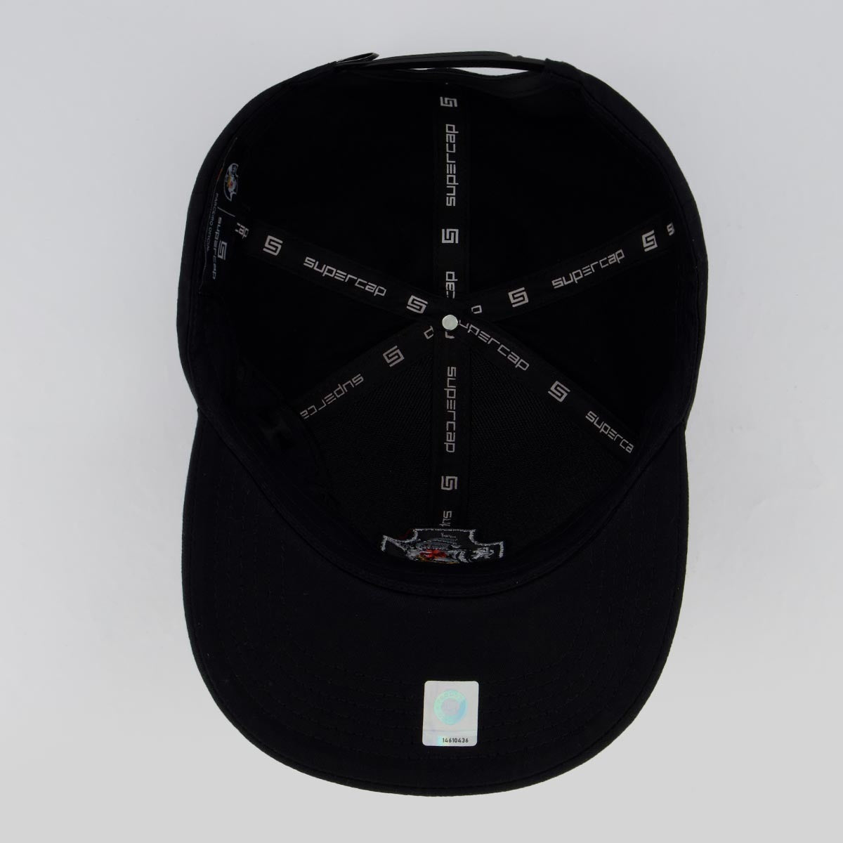 Boné Vasco da Gama 6 Gomos Preto