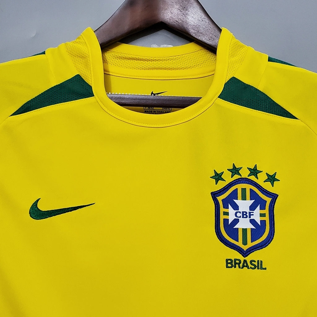 Camisa Brasil 2002 Retro