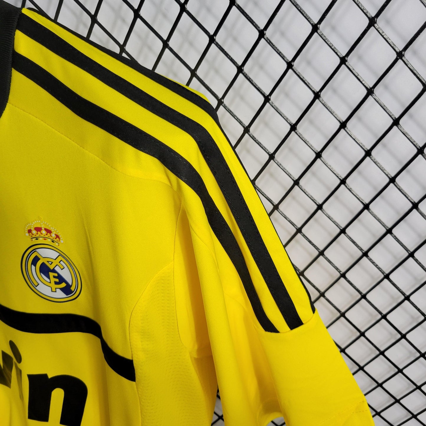 Camisa Real Madrid Goleiro Amarela 11/12 - Versão Retro - Boutique do Boleiro