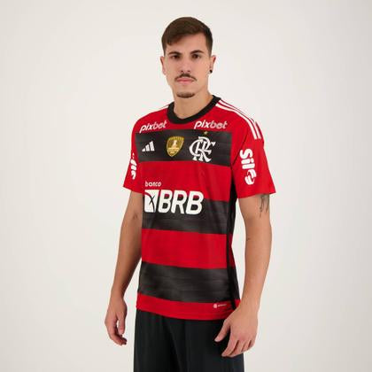 Camisa Flamengo I 23/24 - Todos os Patrocinadores