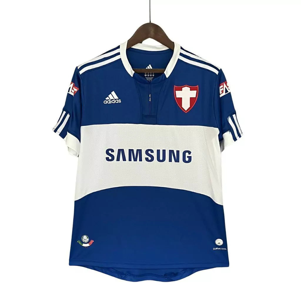 Camisa Retrô Palmeiras III 2009 Azul e Branca
