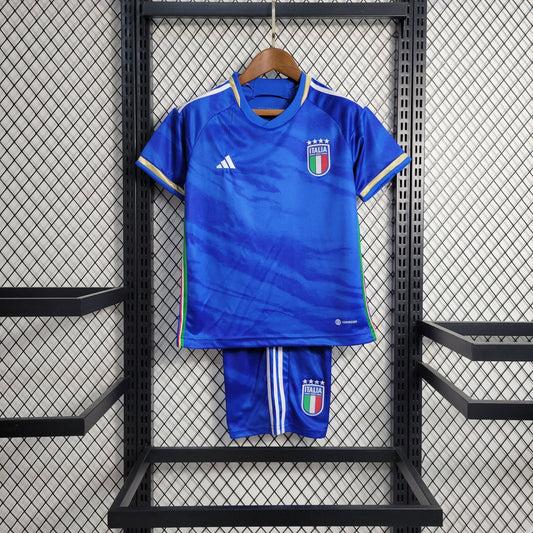 Kit Infantil Itália Titular 23/24 - Boutique do Boleiro