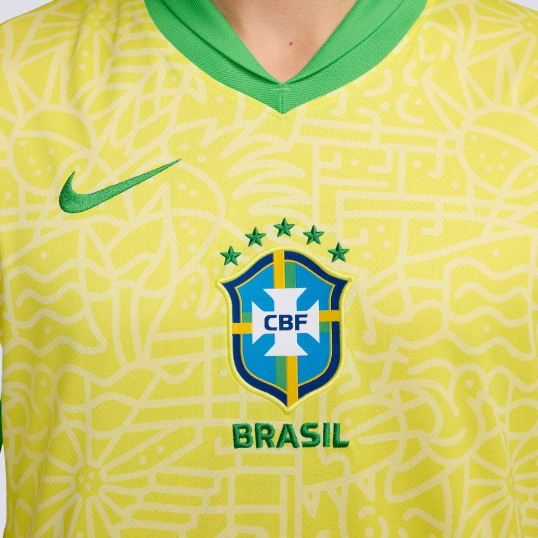 Camisa Brasil 24/25 Home Torcedor - Amarela