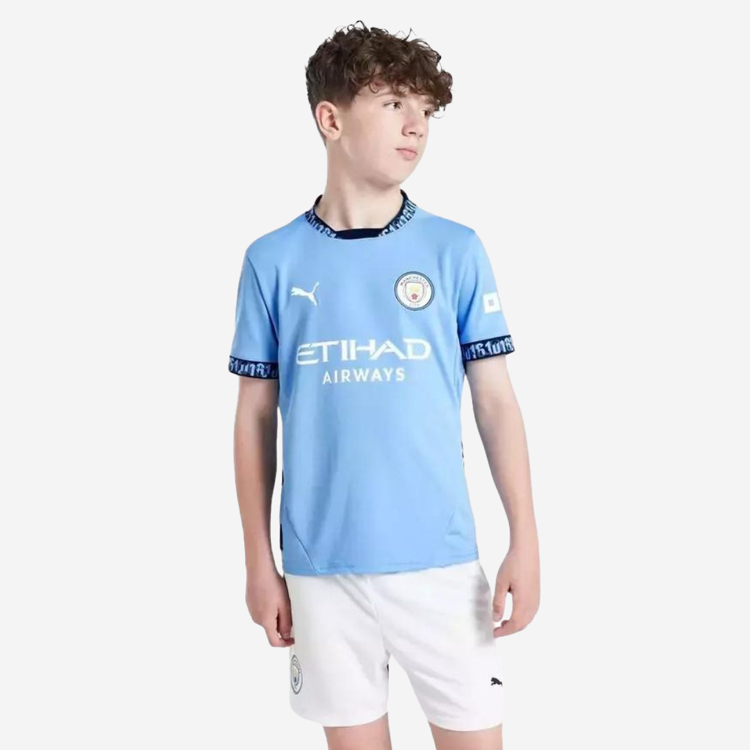 Kit Infantil Manchester City 2024/25 I
