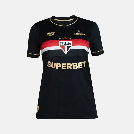 Camisa Feminina São Paulo 2025/26 III Jogadora