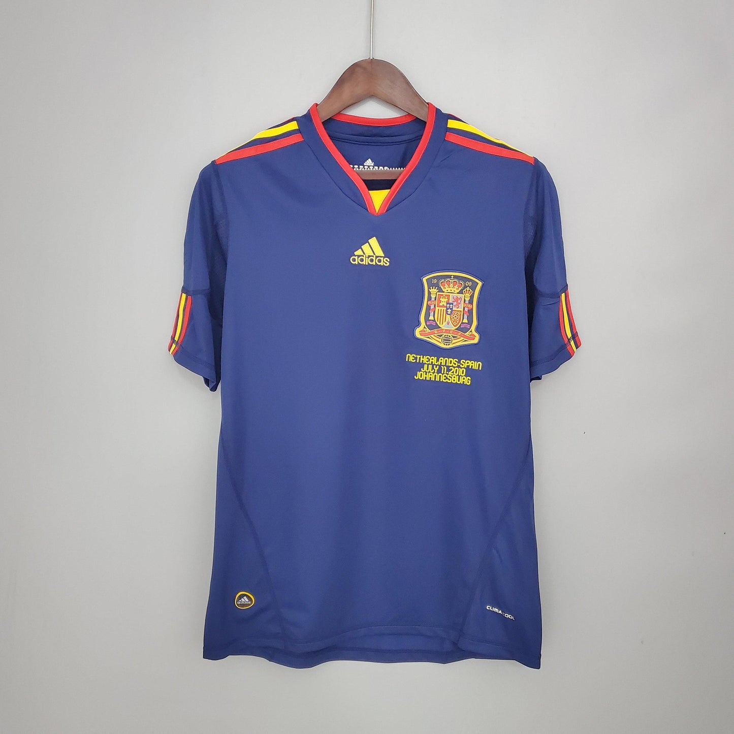 Camisa Espanha Reserva 2010 - Versão Retro - Boutique do Boleiro