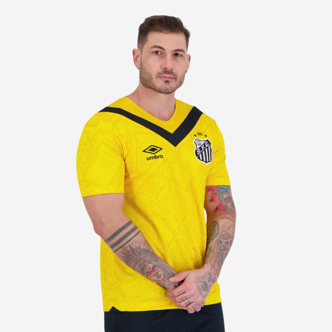 Kit Camisa Santos 2024/25 I e III Neymar N° 10