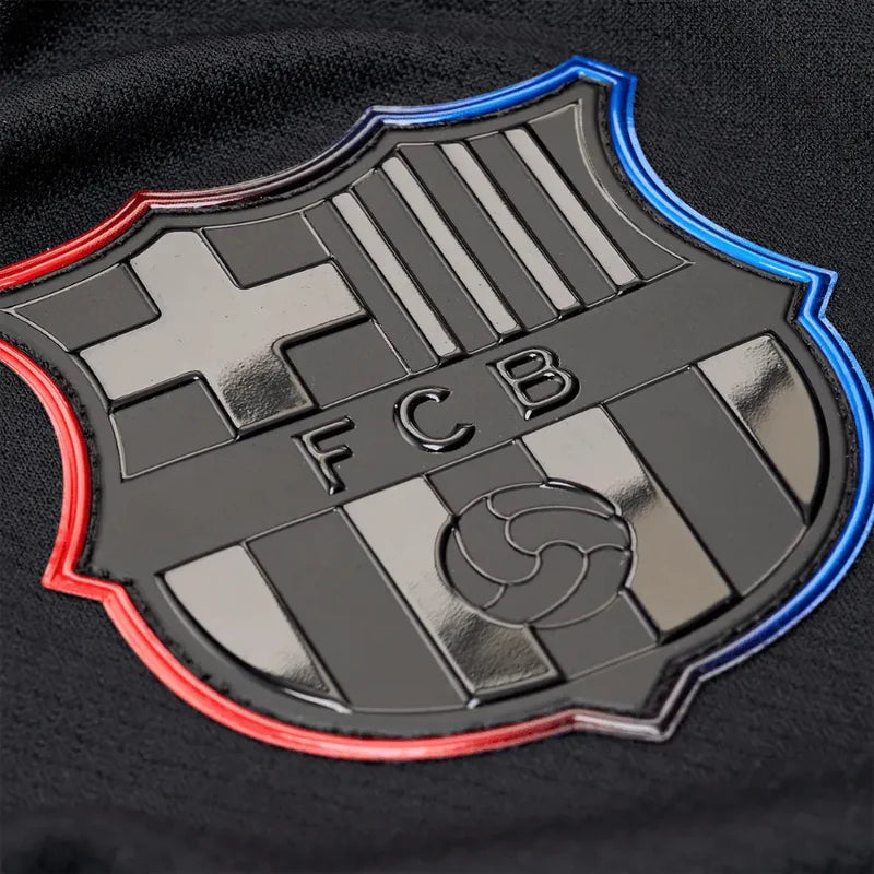 Camisa Barcelona Edição Especial Travis Scott 2025 Preta Masculina