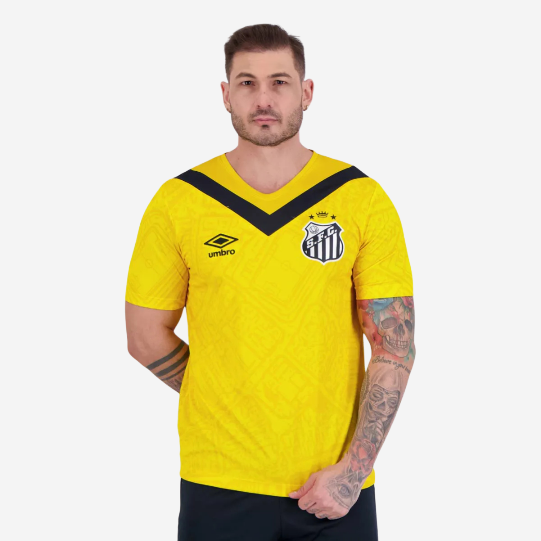 Kit Camisa Santos 2024/25 I e III Neymar N° 10