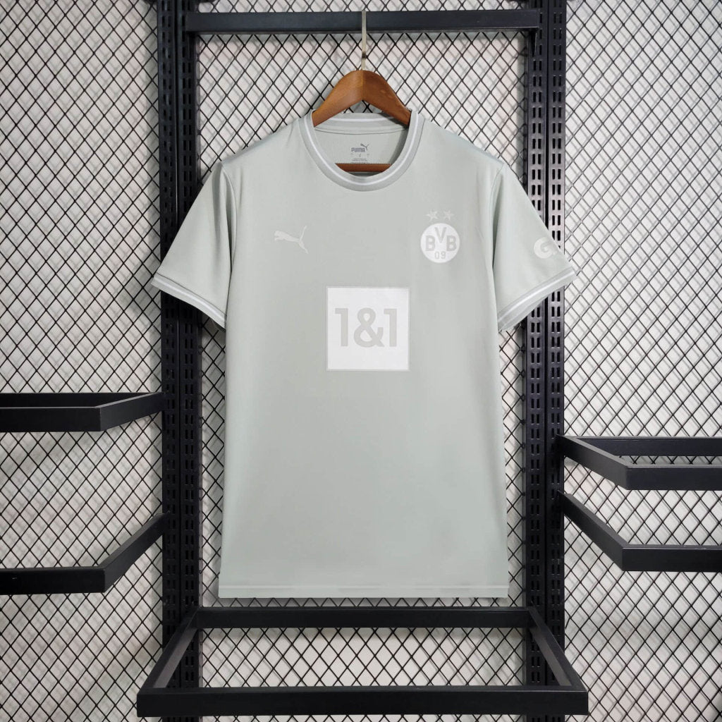 Camisa Borussia Dortmund 23/24 - Versão Treino Cinza
