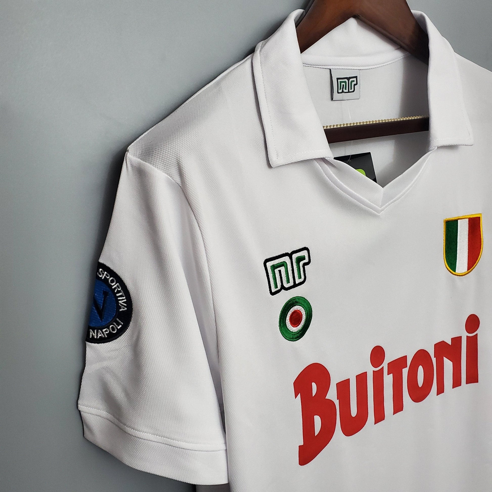 Camisa Napoli Reserva 87/88 - Versão Retro - Boutique do Boleiro