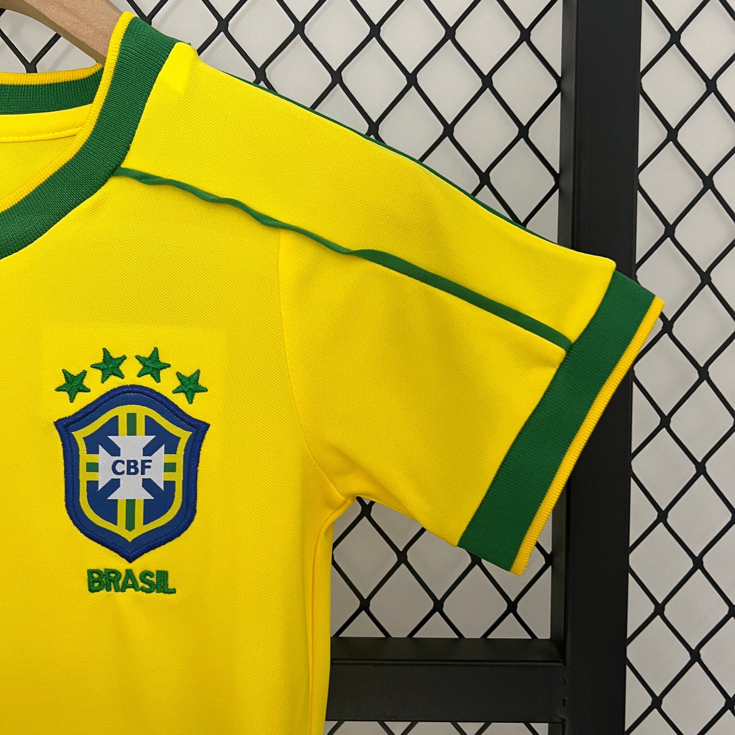 Kit Infantil Seleção Titular 1998 - Versão retro