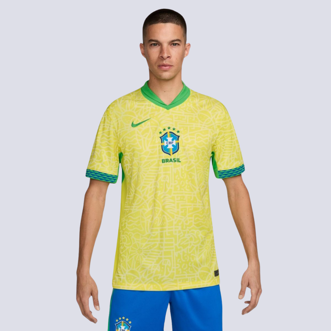 Camisa Brasil 24/25 Home Torcedor - Amarela