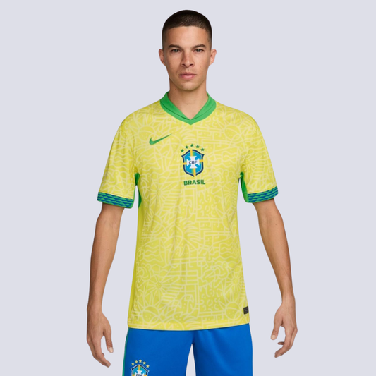 Camisa Brasil 24/25 Home Torcedor - Amarela
