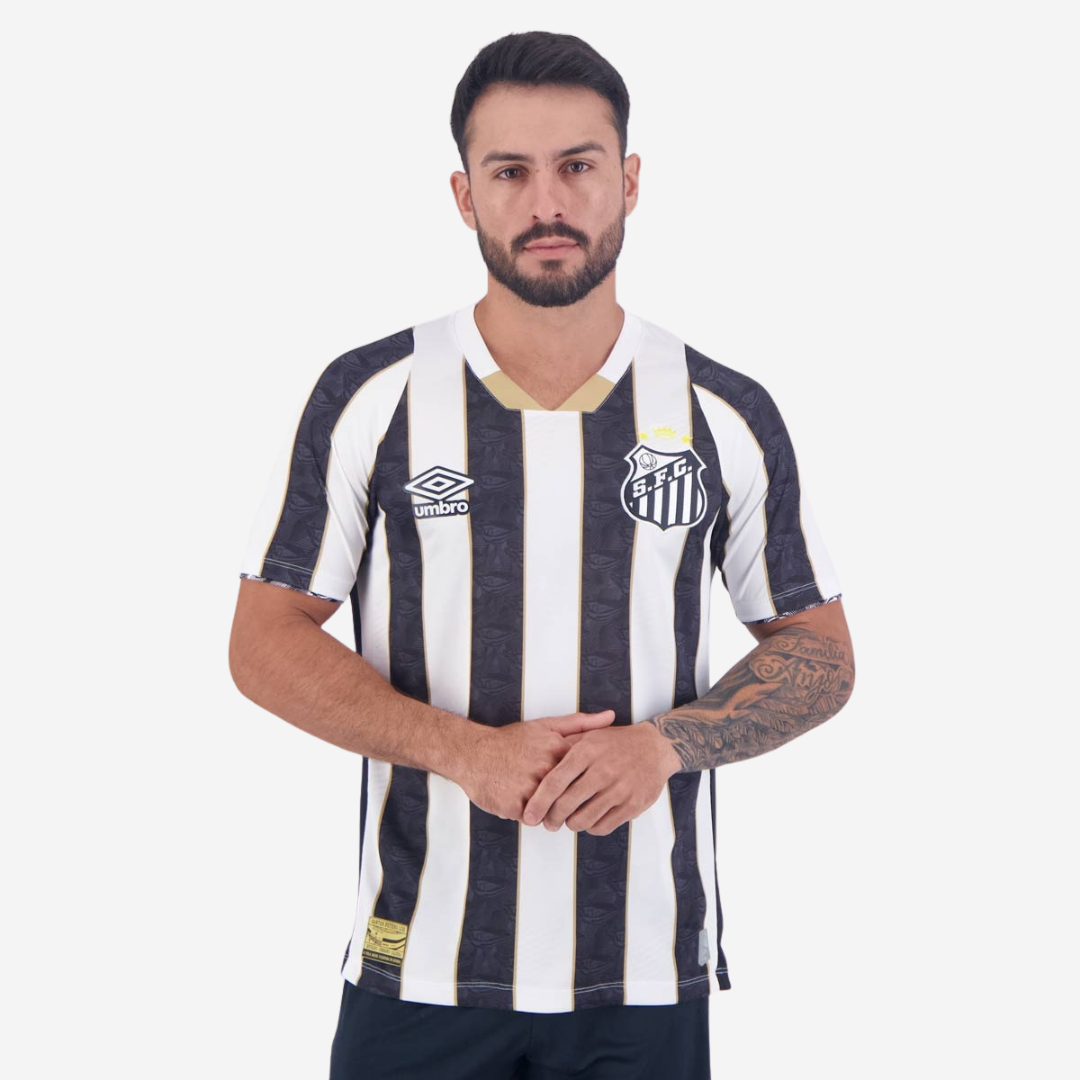 Kit Camisa Santos 2024/25 II e III Neymar N° 10