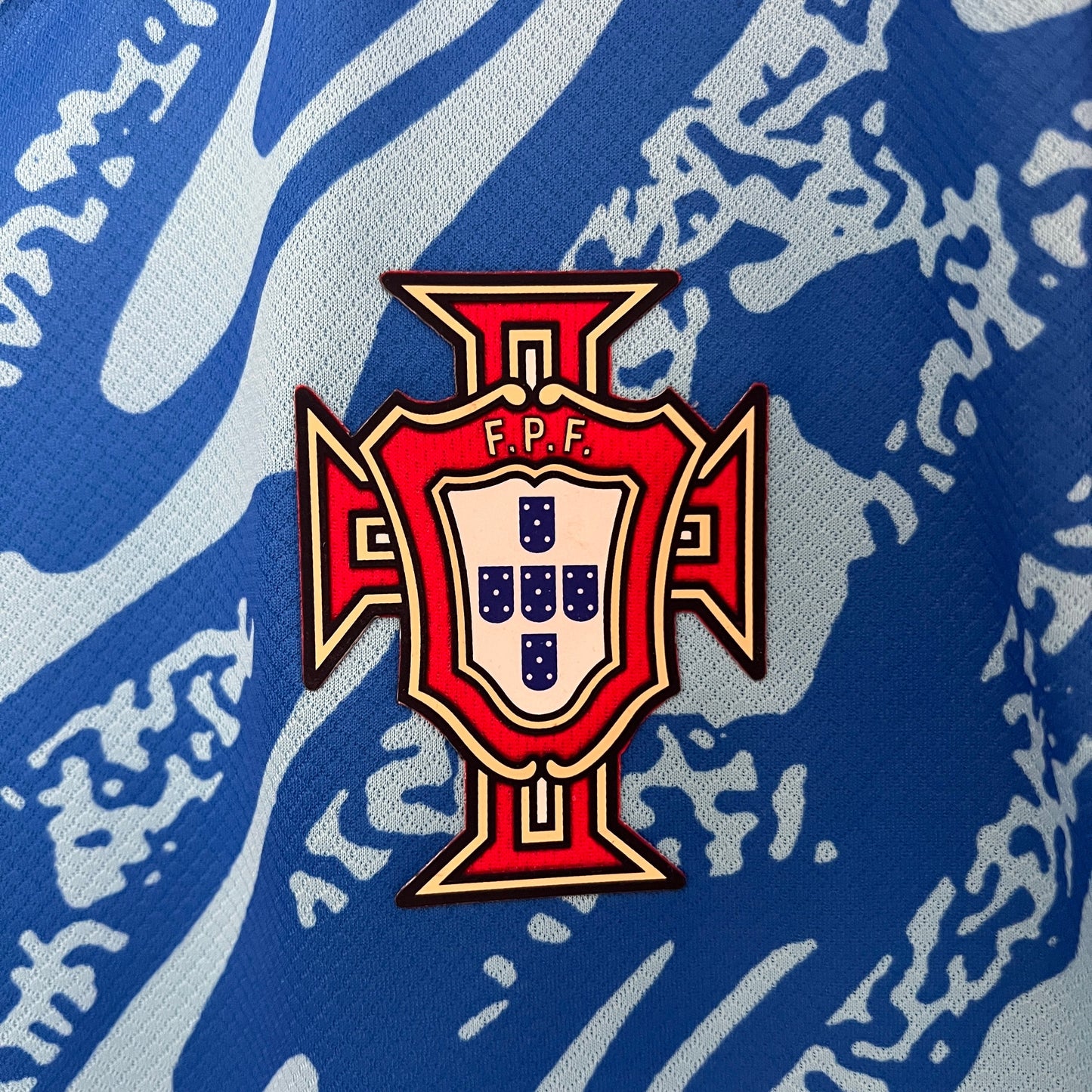 Camisa Portugal Goleiro azul 24/25 - Versão Torcedor
