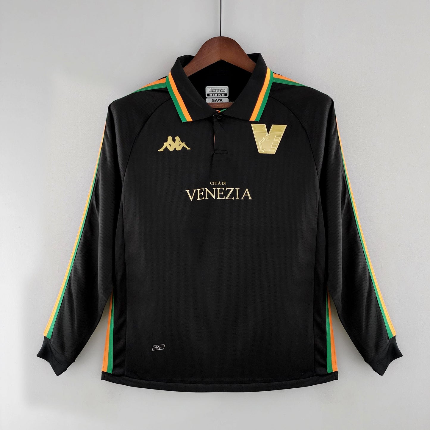 Camisa Venezia Titular 22/23 - Versão Torcedor Manga Comprida - Boutique do Boleiro