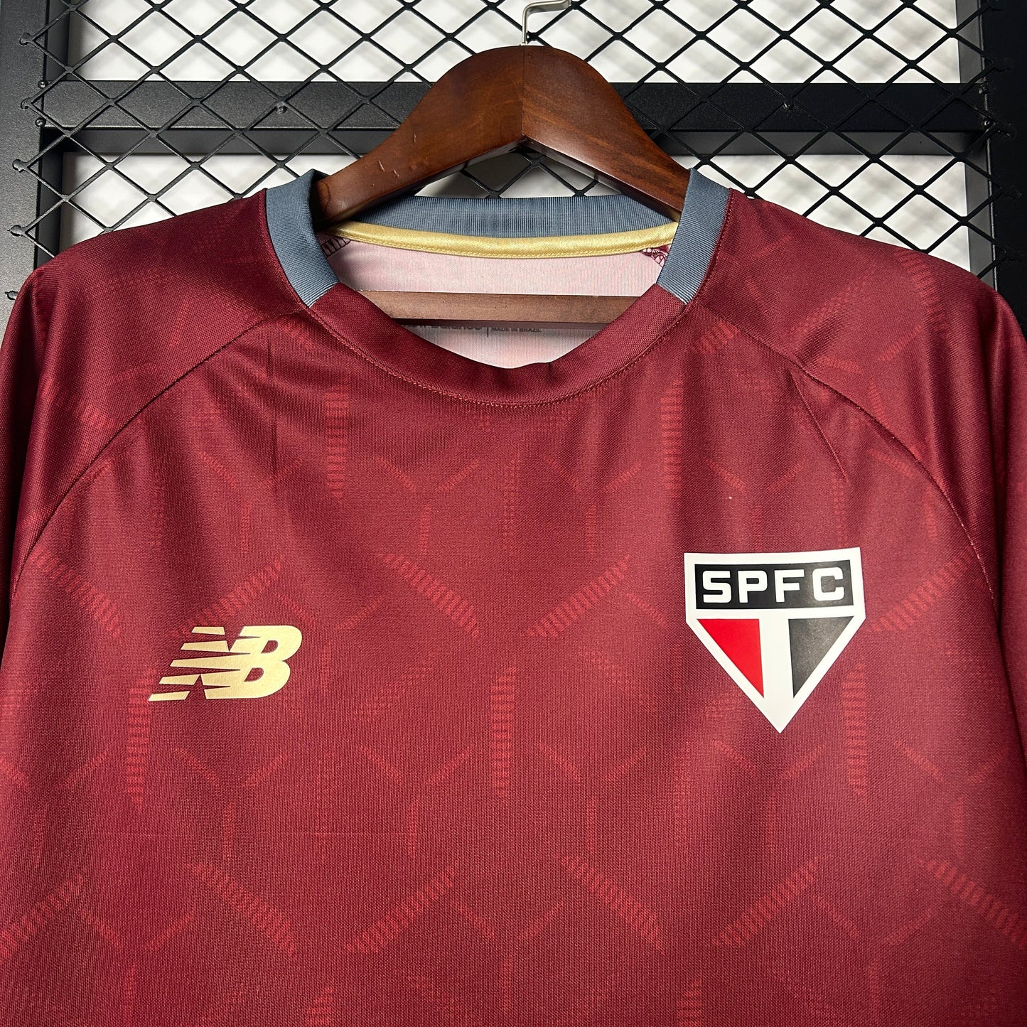 Camisa Sao Paulo Treino 25/26 - Versão Torcedor