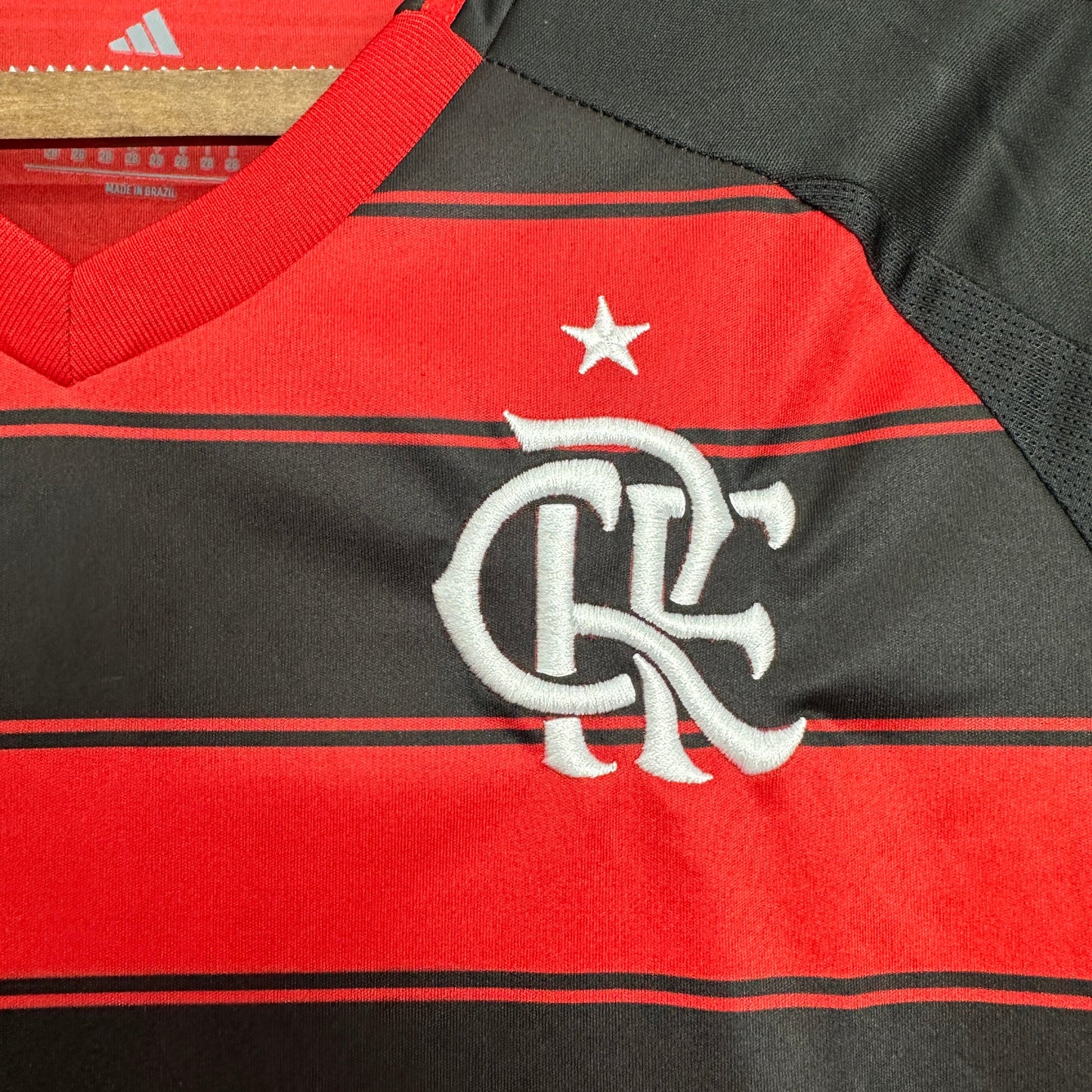 Kit Infantil Flamengo Manga Longa Titular 25/26