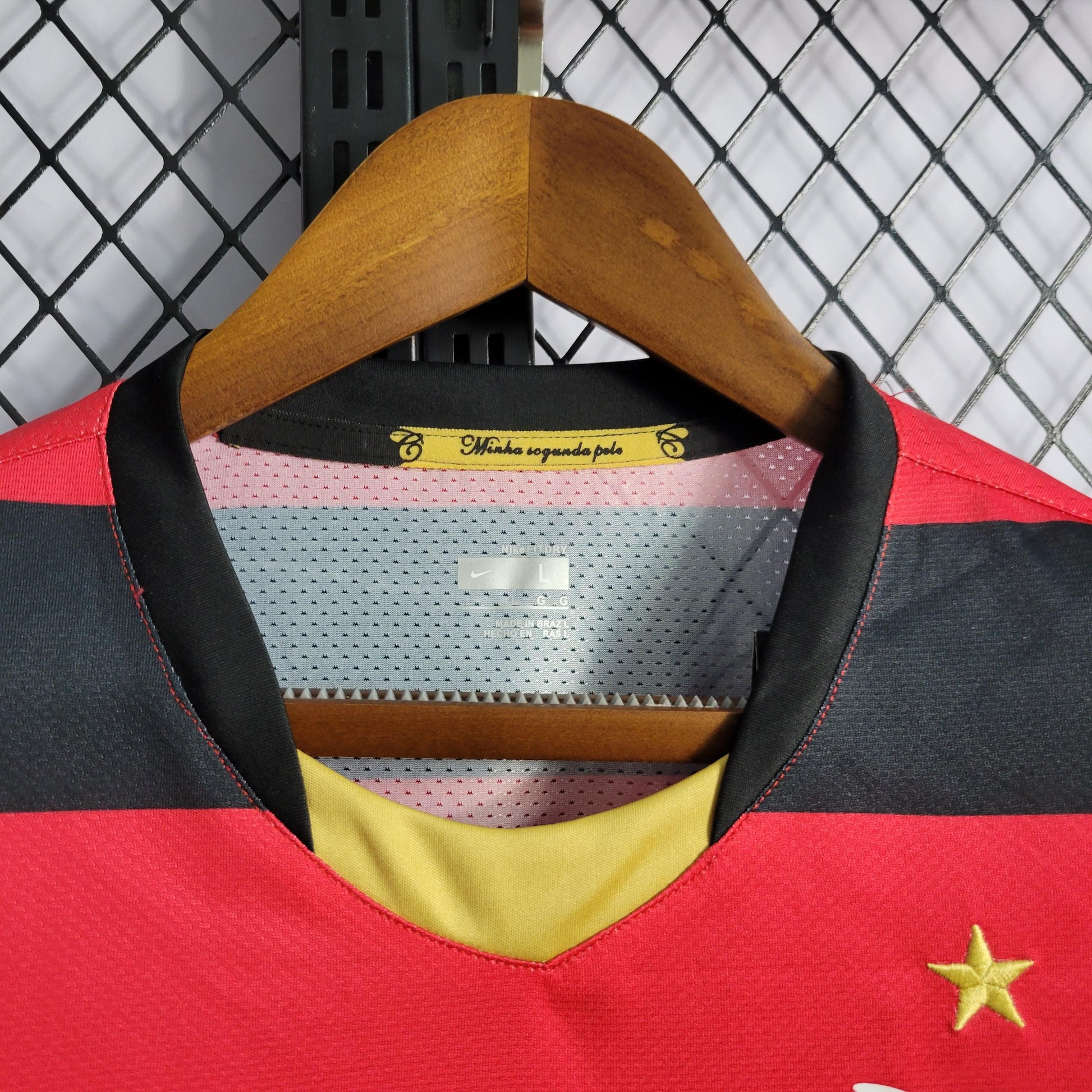 Camisa Flamengo Titular 08/09 - Versão Retro - Boutique do Boleiro