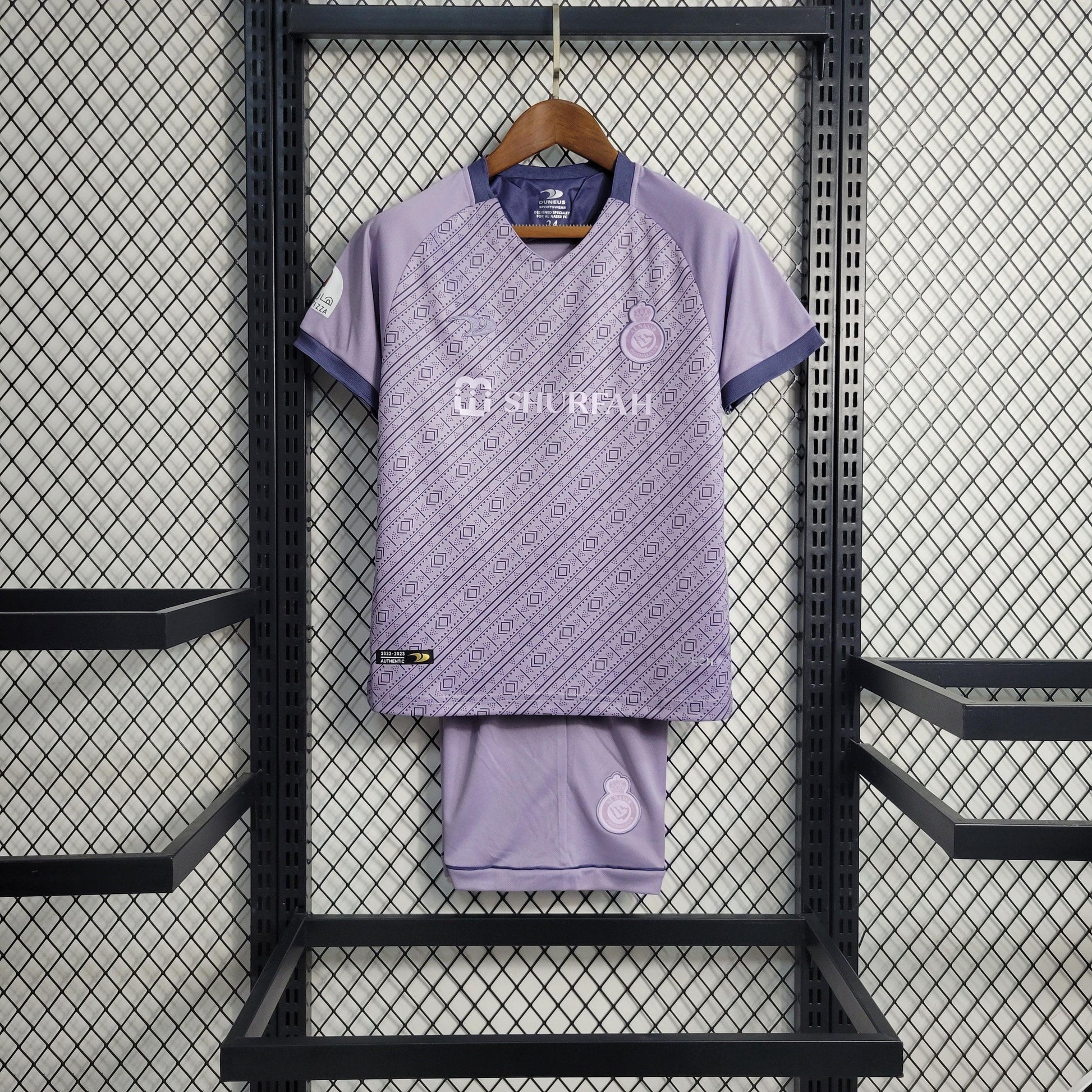 Kit Infantil Al-Nassr Terceira Camisa 23/24 - Boutique do Boleiro