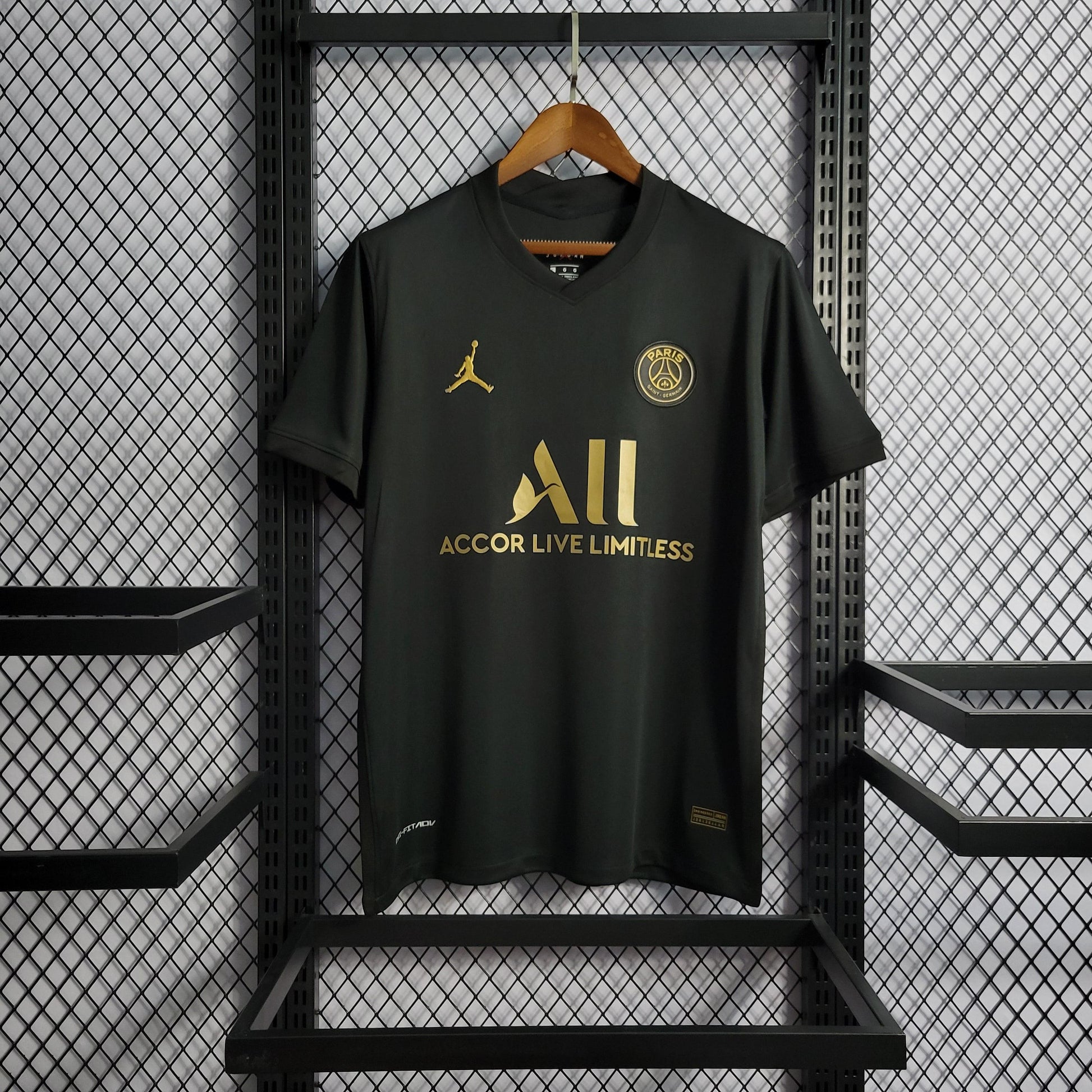 Camisa PSG Treino Preta II 22/23 - Versão Torcedor - Boutique do Boleiro