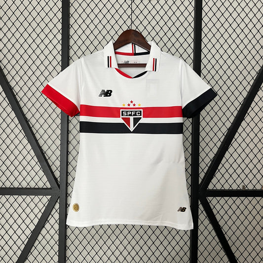 Camisa Sao Paulo Titular 24/25 - Versão Feminina