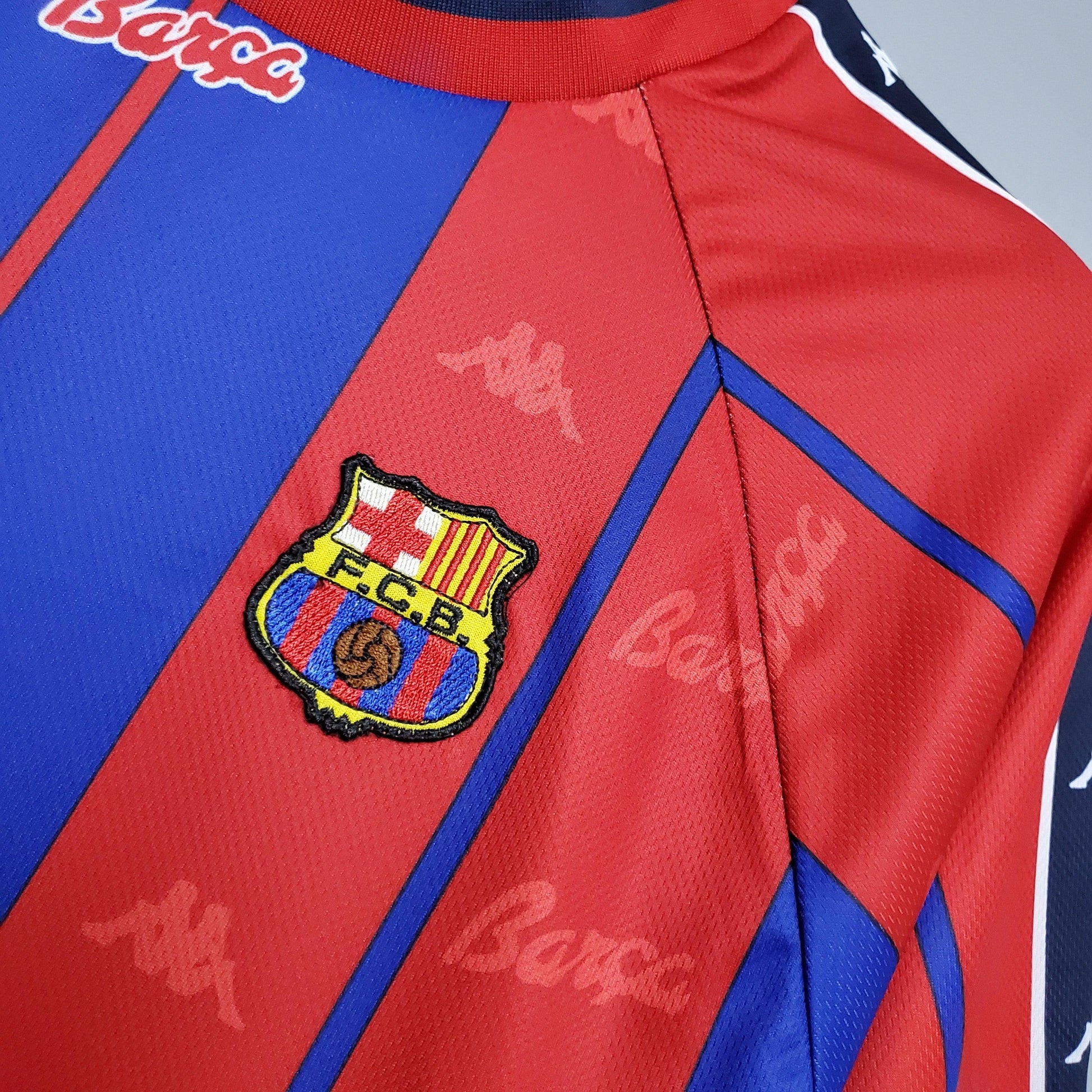 Camisa Barcelona Titular 97/98 - Versão Retro - Boutique do Boleiro