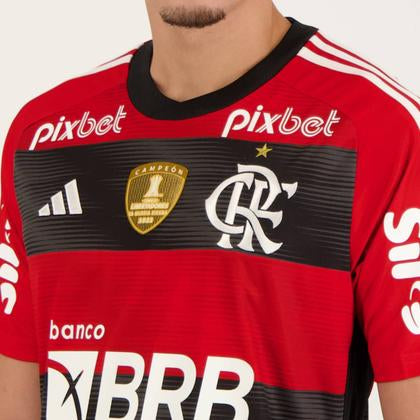 Camisa Flamengo I 23/24 - Todos os Patrocinadores