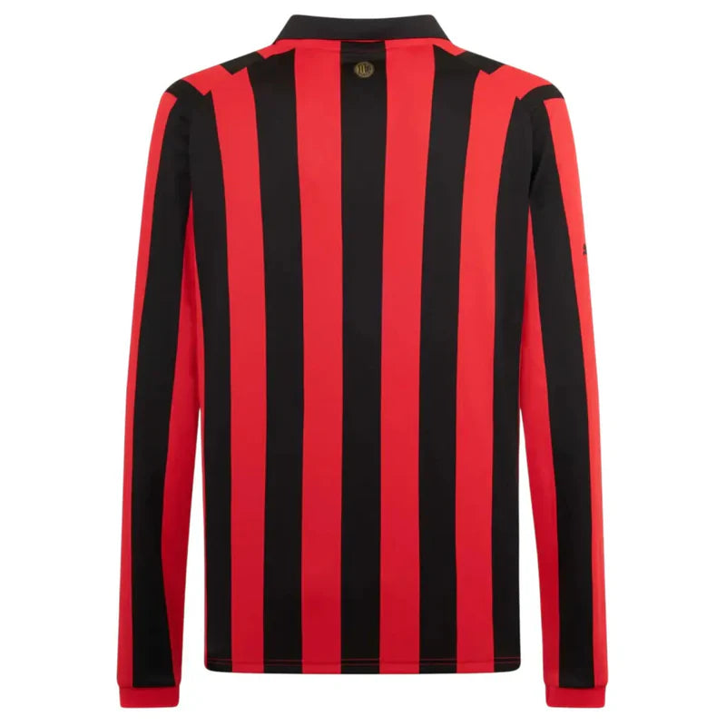 Camisa Milan 2024/25 Especial 125º Aniversário - Manga Longa- Masculina