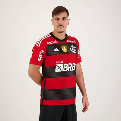 Camisa Flamengo I 23/24 - Todos os Patrocinadores