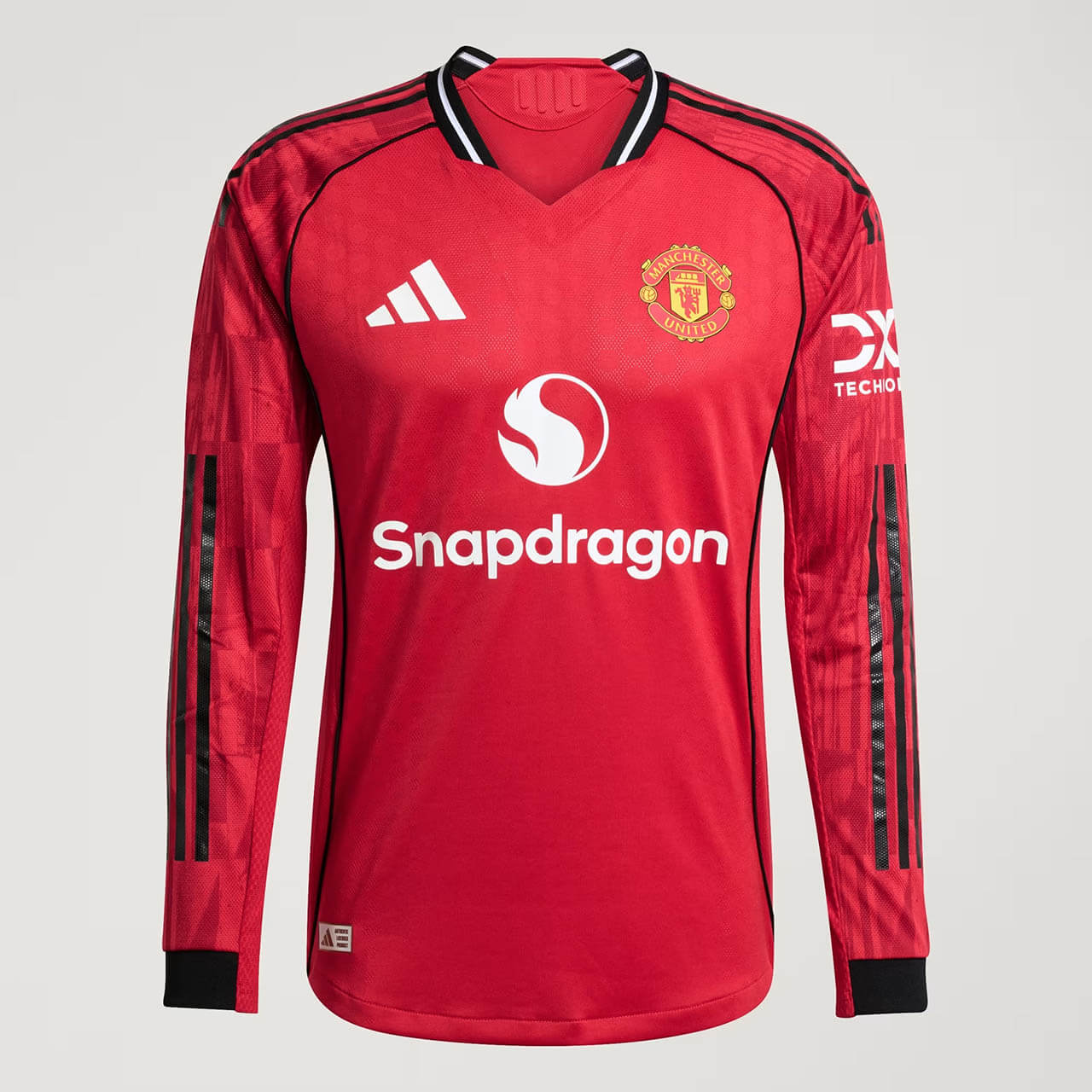 Camisa Manchester United Manga Longa 2025/26 I
