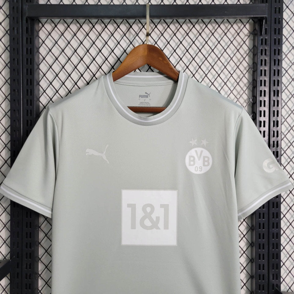 Camisa Borussia Dortmund 23/24 - Versão Treino Cinza