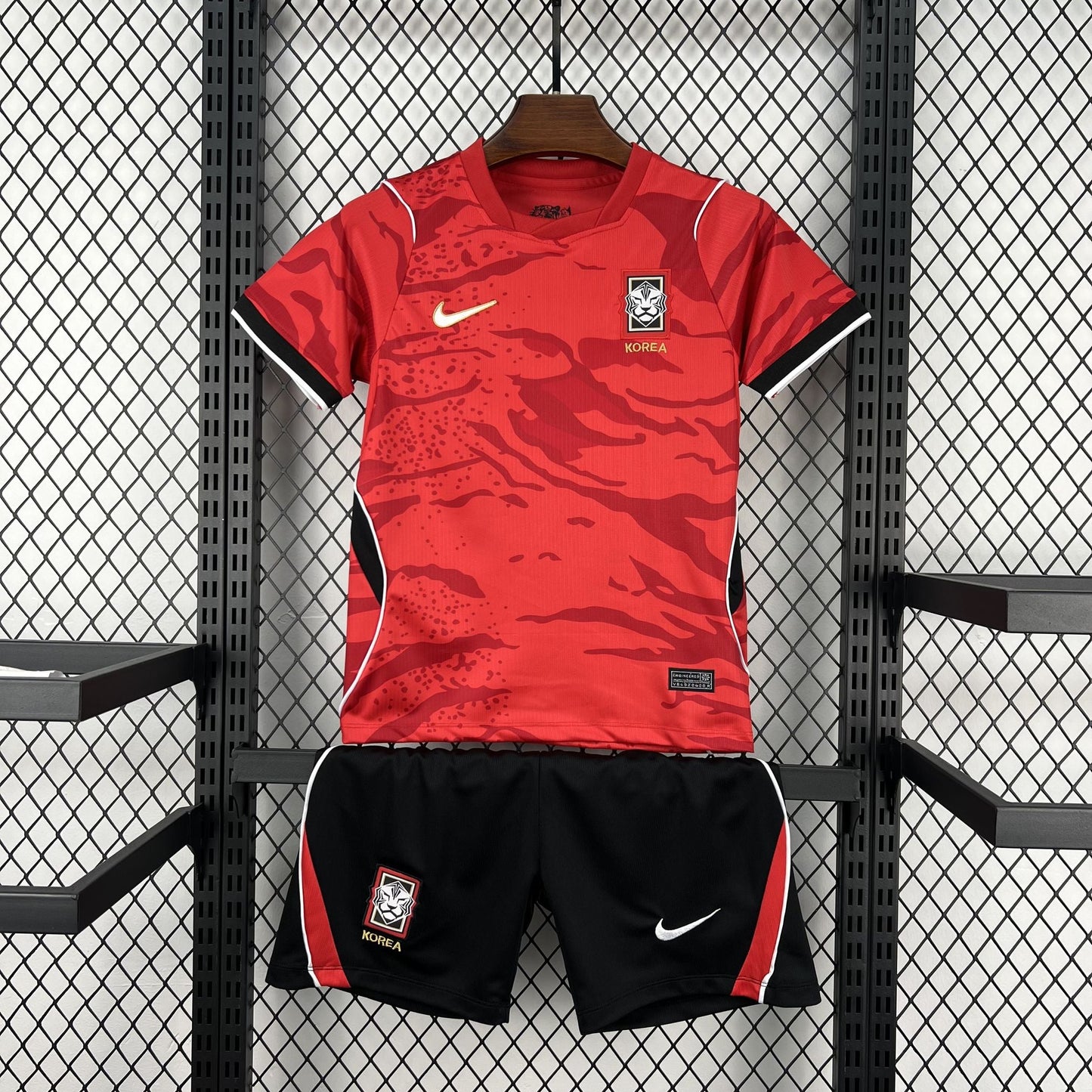 Conjunto Coreia do Sul Titular Infantil 26/27 Copa do Mundo