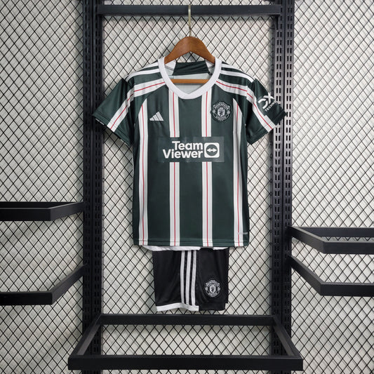 Kit Infantil Manchester United Titular 23/24