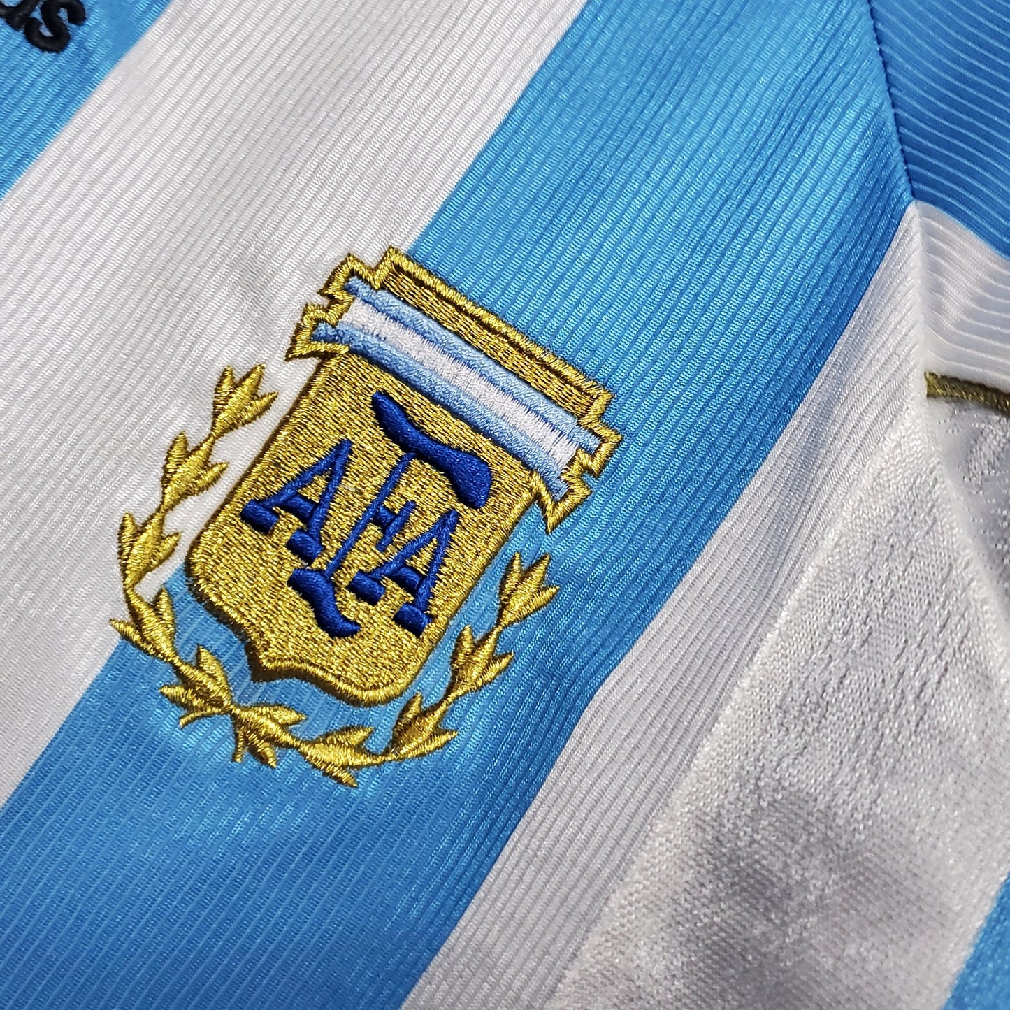 Camisa Argentina Titular 1998 - Versão Retro - Boutique do Boleiro