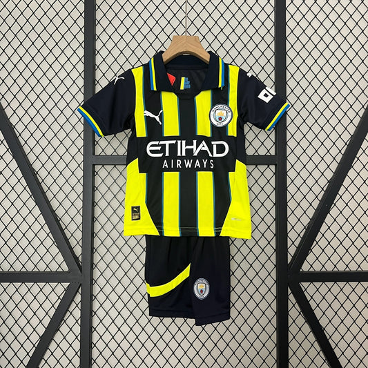 Kit Infantil Manchester City Reserva 24/25