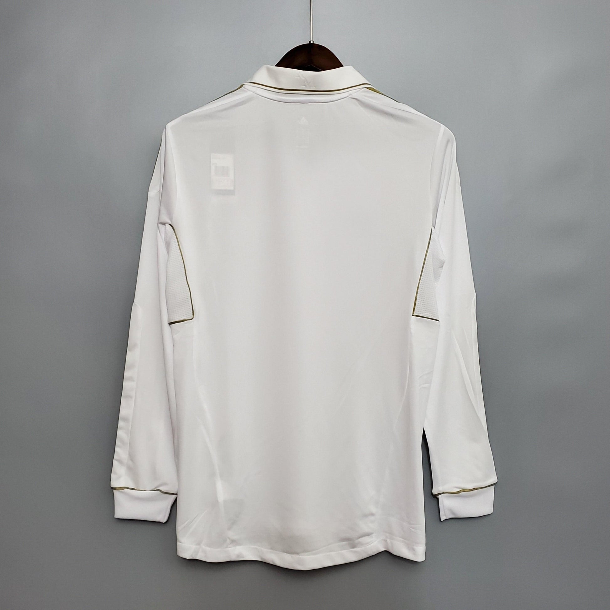 Camisa Real Madrid Titular 11/12 - Versão Retro Manga Comprida - Boutique do Boleiro