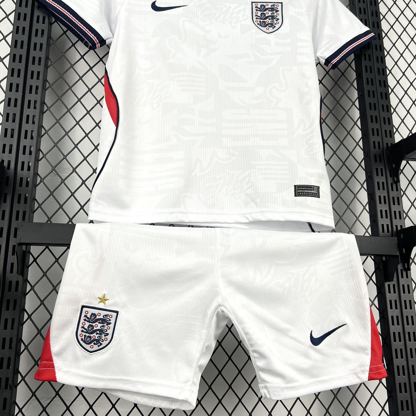 Conjunto Inglaterra Titular Infantil 26/27 Copa do Mundo