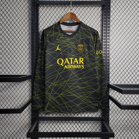 Camisa PSG 4 Manga comprida 23/24 - Versão Torcedor - Boutique do Boleiro