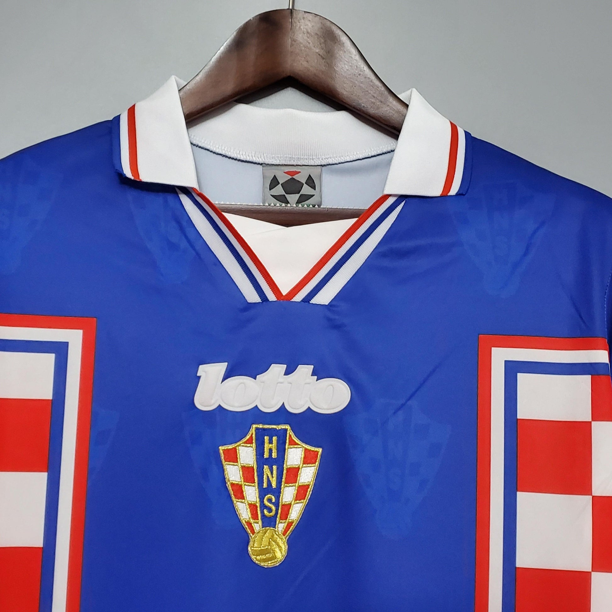 Camisa Croácia Reserva 1998 - Versão Retro - Boutique do Boleiro