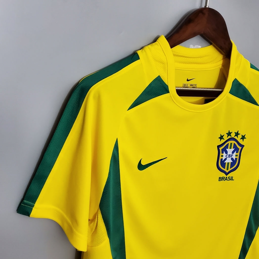 Camisa Brasil 2002 Retro