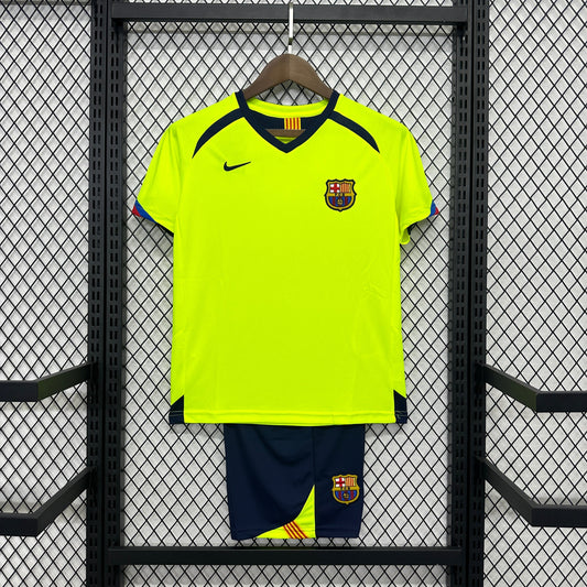 Kit Infantil Barcelona Reserva 05/06- Versão retro