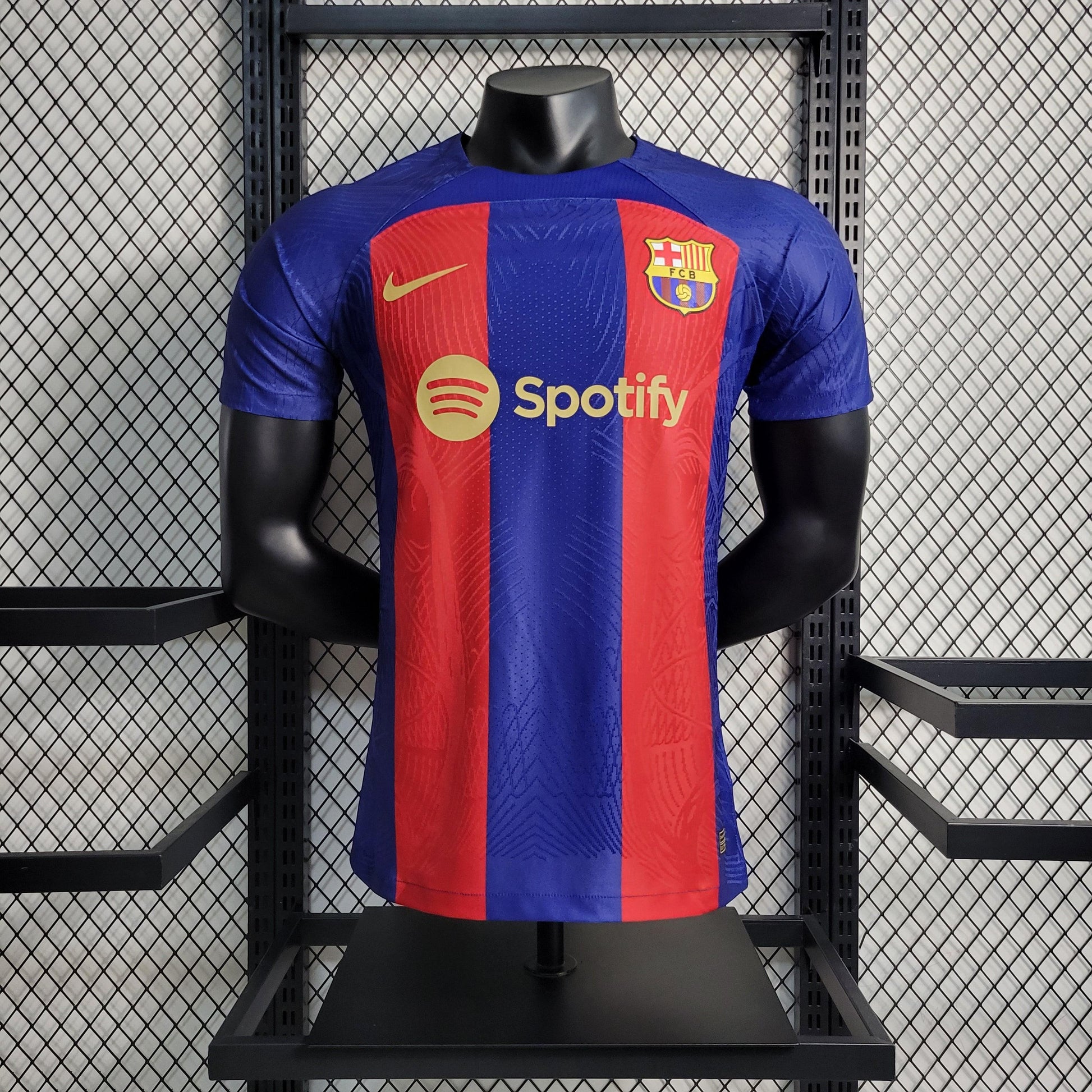 Camisa Barcelona Titular 23/24 - Versão Jogador - Boutique do Boleiro