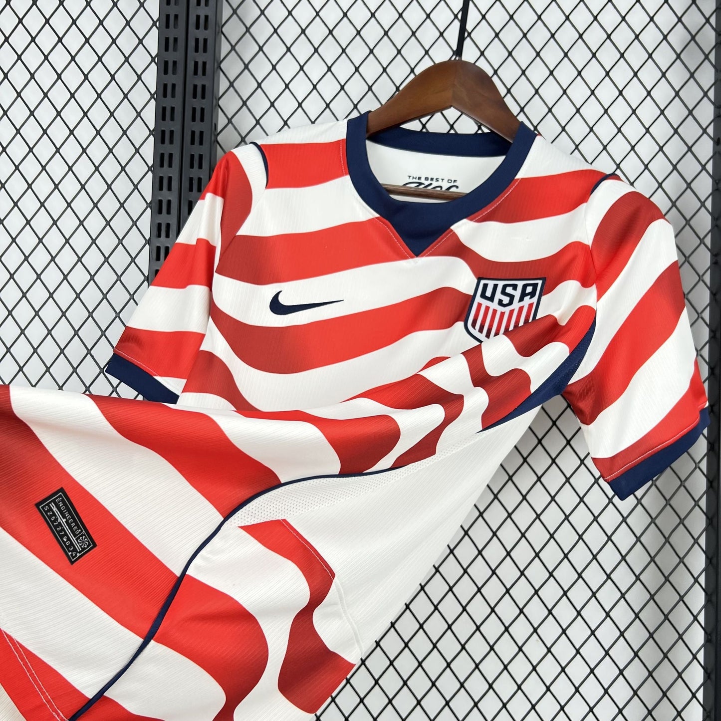 Camisa EUA Titular 26/27 Copa do Mundo - Versão Jogador