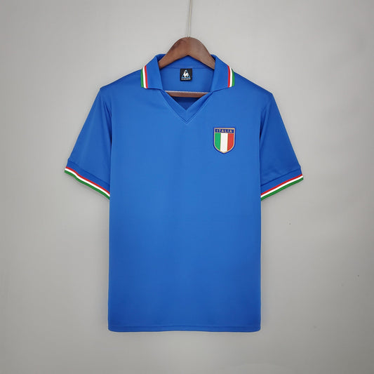 Camisa Itália Titular 1982 - Versão Retro - Boutique do Boleiro