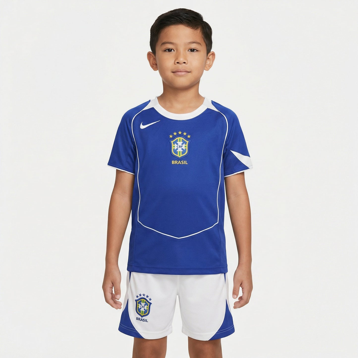 Kit Infantil Seleção Reserva 2004 - Versão retro