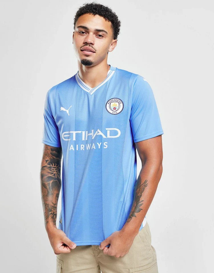 Camisa Manchester City Titular 23/24 - Versão Torcedor